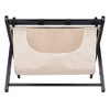 Dora Luggage Rack with Removable Fabric Basket Walnut Brown - Winsome: Guest Room Essentials - image 3 of 4