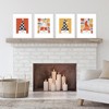 Big Dot of Happiness Fall Gnomes - Unframed Autumn Leaf Linen Paper Wall Art - Set of 4 - Artisms - 8 x 10 inches - 2 of 4