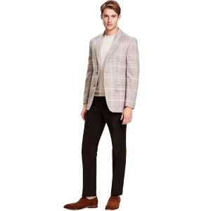Tommy Hilfiger Mens Wool Plaid Coat - 1 of 1