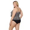Aqua Green, Women's Triple Tier Tankini - 2 of 3