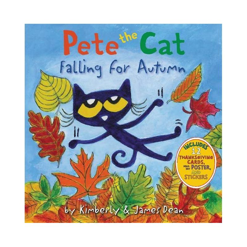 Pete the Cat Falling for Autumn - by James Dean (Board Book), 1 of 2
