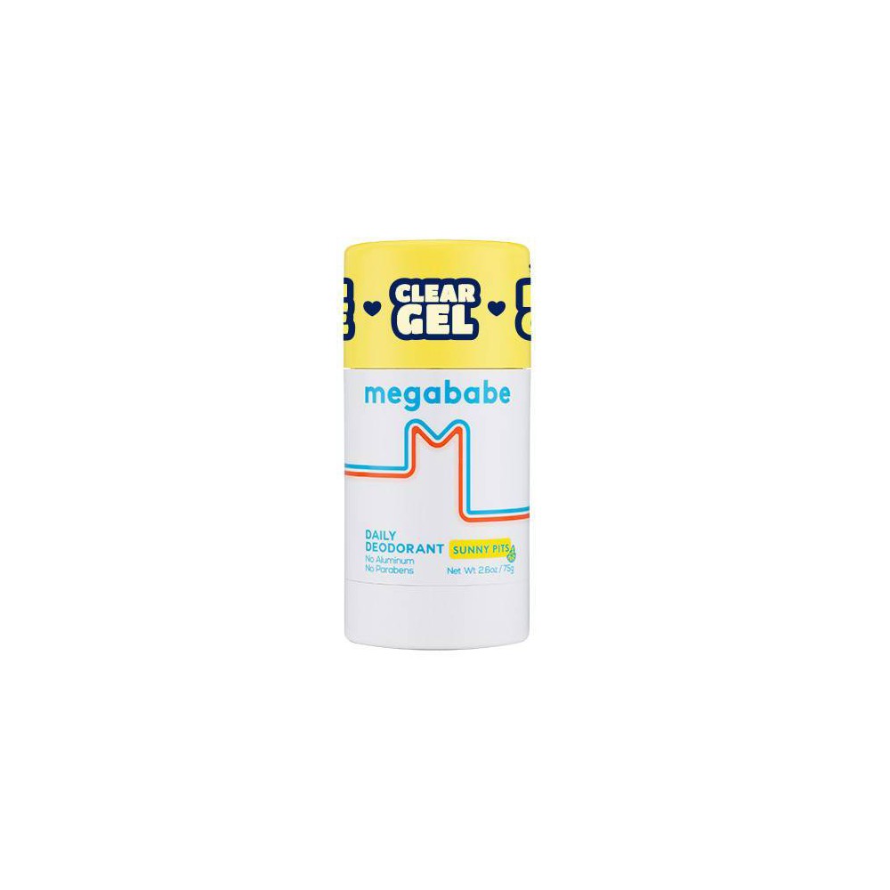 Megababe Sunny Pits Daily Solid Deodorant - 2.6oz