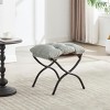 KTMBDW Lazy Chair with Ottoman, Modern Lounge Accent Chair with Armrests and a Side Pocket, Leisure Sofa Armchair with Footrest for Small Space - 3 of 4