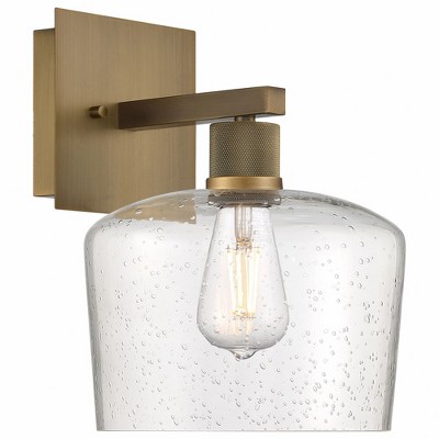 Access Lighting Port Nine 1 - Light Wall Light in  Antique Brushed Brass