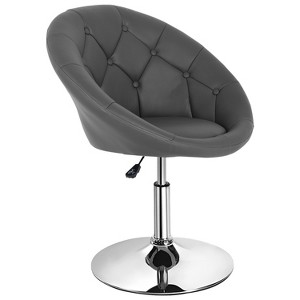 BestMassage Vanity Chair Modern Swivel Makeup Chair with Adjustable Height Accent Chair - 1 of 4
