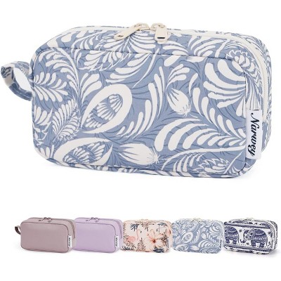 Narwey Small Cosmetic Bag, Small Makeup Bag for Purse, Travel Mini Makeup Pouch, Zipper Pouch,
