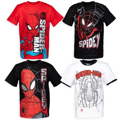 Boys hot sale spiderman shirt