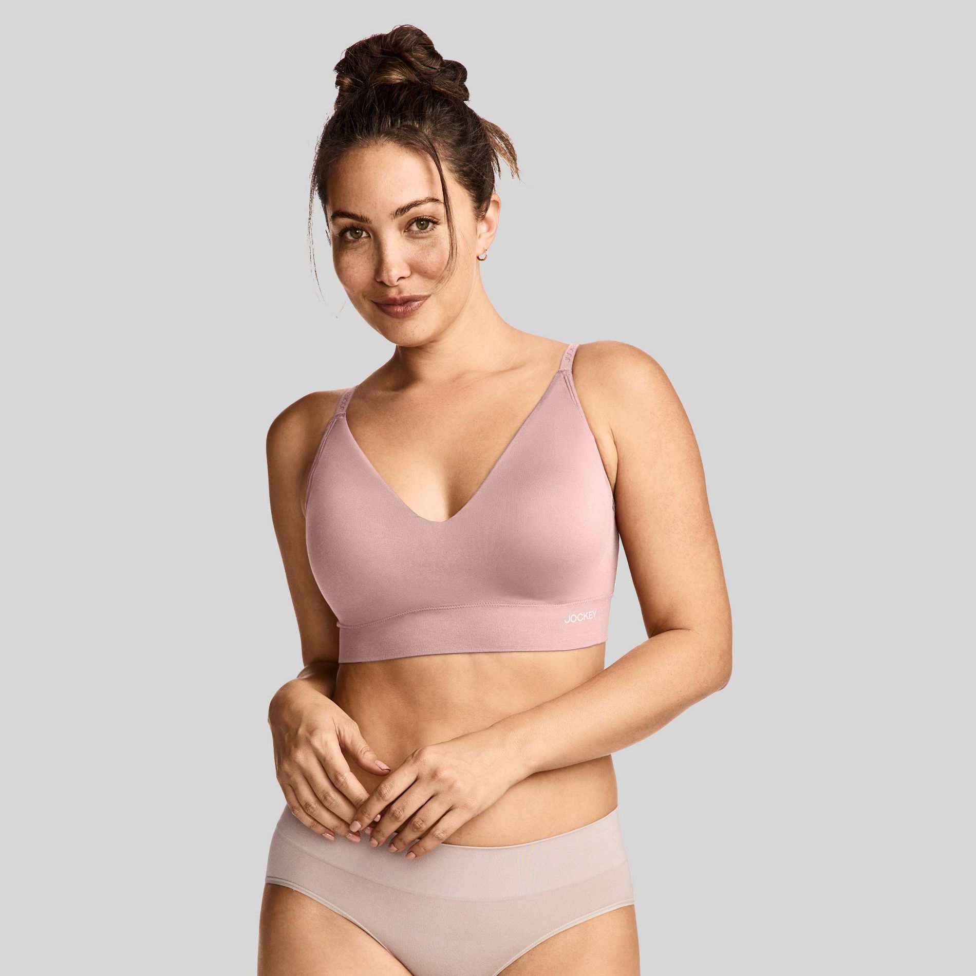 Jockey Generation™ Seamfree® Women's Light Lift Bralette - Rose Petal M