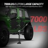 33" High Lift Farm Jack, 7000 lbs Capacity Ratcheting Off Road Utility Jack, Farm Jack for Tractor Truck Bumper Lift, Lift Height 5.12-25.39", Green - 4 of 4