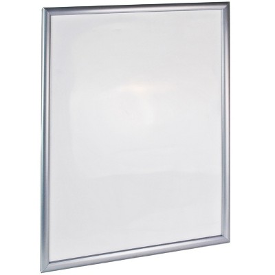 Silver Wall Mount Acrylic Snap Poster Frame 24" x 36"