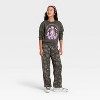 Girls' The Nightmare Before Christmas Sally Fleece Crewneck Sweatshirt - Gray - 4 of 4