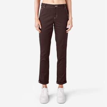 Women's Stretch Woven Cargo Pants - All In Motion™ Dark Brown L : Target