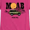 Girls' - Instant Message - Moab, Utah Fitted Short Sleeve Graphic T-Shirt - 2 of 4