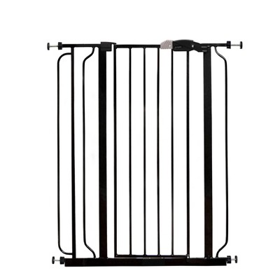 Photo 1 of Regalo Easy Step Extra Tall Walk-Through Gate, Black, 41-in