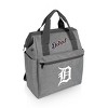 MLB Detroit Tigers Insulated Cooler Backpack: Zip Closure, Adjustable Straps, 16-Can Capacity - 2 of 3