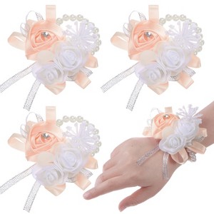 Unique Bargains Durable Elastic Fashion Trend Lightweight Wrist Corsage - 1 of 4
