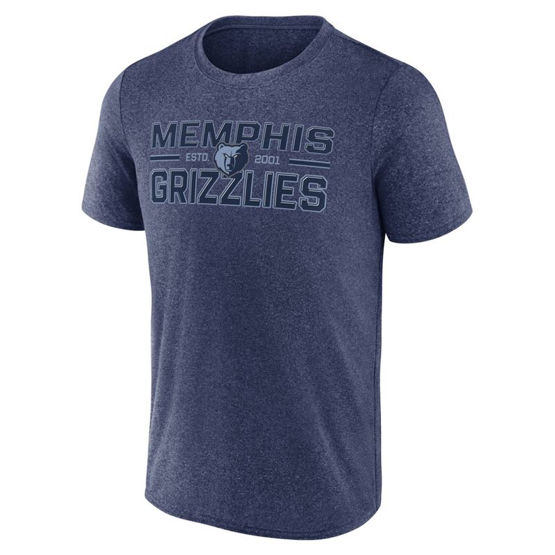 NBA Memphis Grizzlies Men&#39;s Short Sleeve Drop Pass Performance T-Shirt, 2 of 4