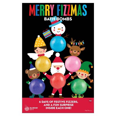 Da Bomb Bath Fizzers Holiday Characters MultiPack Bath Bomb Gift Set - 6oz