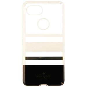 Case Mate licensed - Kate Spade Flexible Hardshell Case For Google Pixel 2 XL White Clear (Charlotte) - 1 of 1