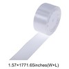 Unique Bargains Ribbons for Crafts Wide Satin Grosgrain for Wreaths & Crafts Polyester 866.14"x1.57" 1 Pc - 3 of 4