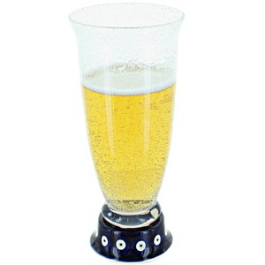 Blue Rose Polish Pottery P002 Manufaktura Beer Glass - 1 of 1