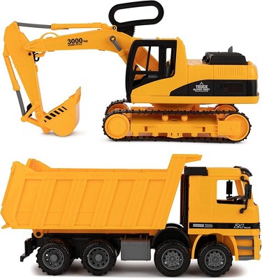 Toy To Enjoy Excavator & Dump Truck Toy For Kids 1.1 Lb Play Sand ...