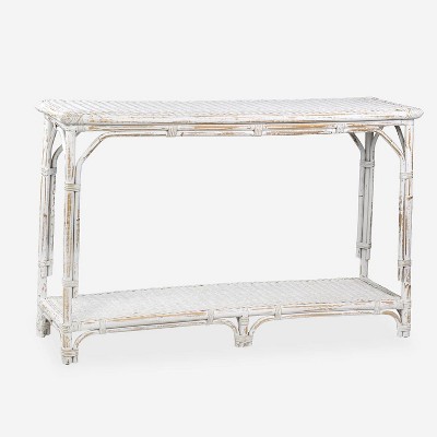 Sumba Console Table White - East at Main