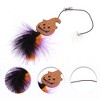 Unique Bargains Pumpkin Pattern Cat Playing Rod Replacement Orange Purple 1Pc - 3 of 3