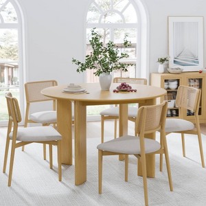 Dovelina Dining Table Modern Wood Kitchen Table Dining Room Table - 1 of 4