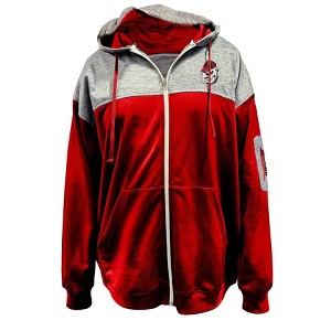 NCAA Georgia Bulldogs Men's Big & Tall Long Sleeve Full Zipped Sweatshirt - 1 of 3