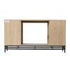 Hollesborne Electric Fireplace with Media Storage - SEI - 4 of 4