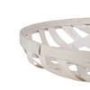 Northlight Round Lattice Tobacco Baskets - Cream White - Set of 3 - 4 of 4