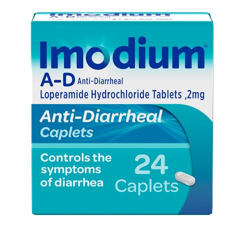 Imodium Anti-Diarrheal caplets - 24ct - image 1 of 4
