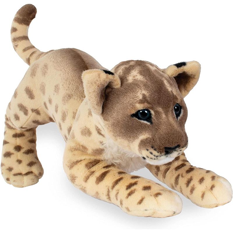 Underwraps Costumes Real Planet Lion Cub Tan 23.6 Inch Realistic Soft Plush, 1 of 2