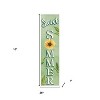 HomeRoots 36" Green And White Solid Wood Sweet Summer Porch Sign - 3 of 4