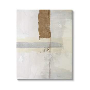 Stupell Industries Contemporary Brushed Composition Canvas Wall Art