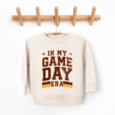 The Juniper Shop In My Game Day Era - Maroon Youth Ultra-Soft Graphic Sweatshirt