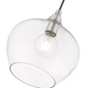 Livex Lighting Aldrich 1 - Light Pendant in  Brushed Nickel - 3 of 4