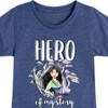 Girls' - Disney - Mulan Hero Of My Story Fitted Short Sleeve Graphic T-Shirt - 2 of 4