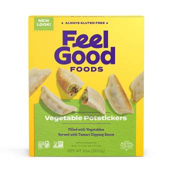 Feel Good Foods Gluten Free Vegan Frozen Vegetable Potstickers - 10oz