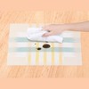Unique Bargains Wrinkle-Resistant Washable Indoor Outdoor Placemats 18" x 12" 6 Pcs - 3 of 4