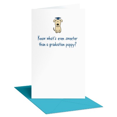 Recycled Paper Greetings  Graduation Money Gift Card Holder Puppy