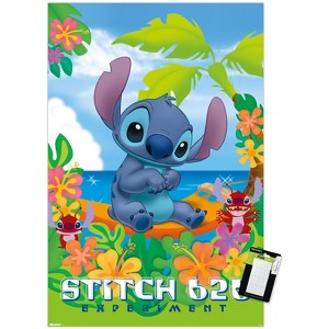 Trends International Disney Leroy and Stitch - Beach Unframed Wall Poster Prints - 1 of 4