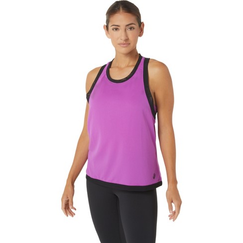 Asics Women's Kate Mesh Tank Training Apparel, Xs, Purple : Target