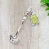 Portmeirion Botanic Garden Pasta Server, Spaghetti Fork for Cooking and Serving Pasta, Magnolia Floral Design, Stainless Steel with Porcelain Handle - 3 of 4
