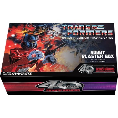 Dynamite Transformers Collectible Trading Cards: 40th Anniversary Hobby Blaster Box
