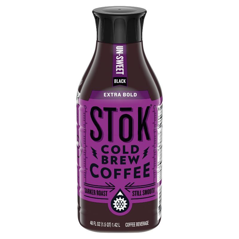 SToK Extra Bold Unsweetened Cold Brew Coffee - 48 fl oz, 3 of 11