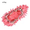 Unique Bargains Chenille Microfiber Washable Multifunctional Cleaning Shoe Cover Duster 4 Pcs - 3 of 4