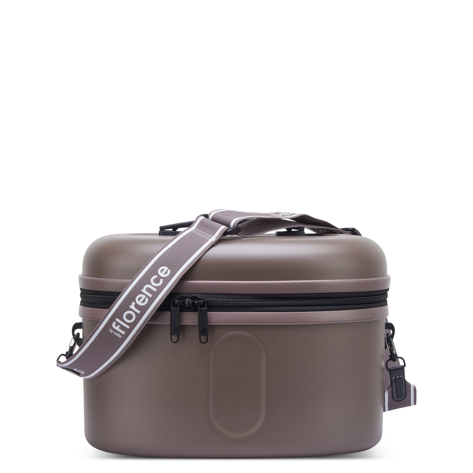 Florence by mills x DELSEY PARIS Glow Getter Travel Toiletry Container - Chestnut
