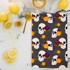 Avenie Halloween Floral Skulls Cutting Board Rectangle - Deny Designs - 2 of 3